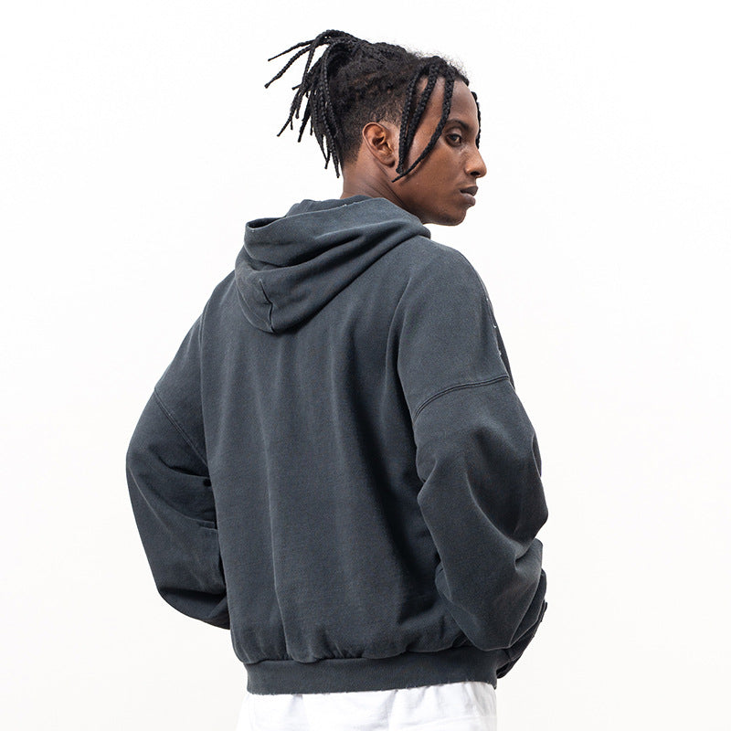 Wynne Relaxed Cotton Pullover Hoodie