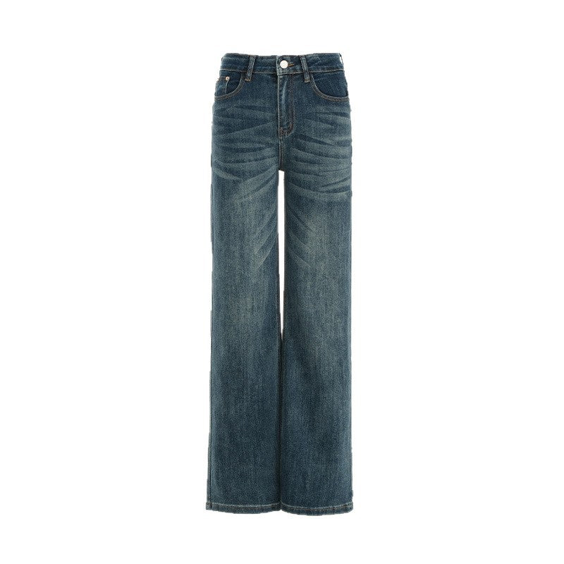 Danielle High-Waist Straight-Leg Jeans